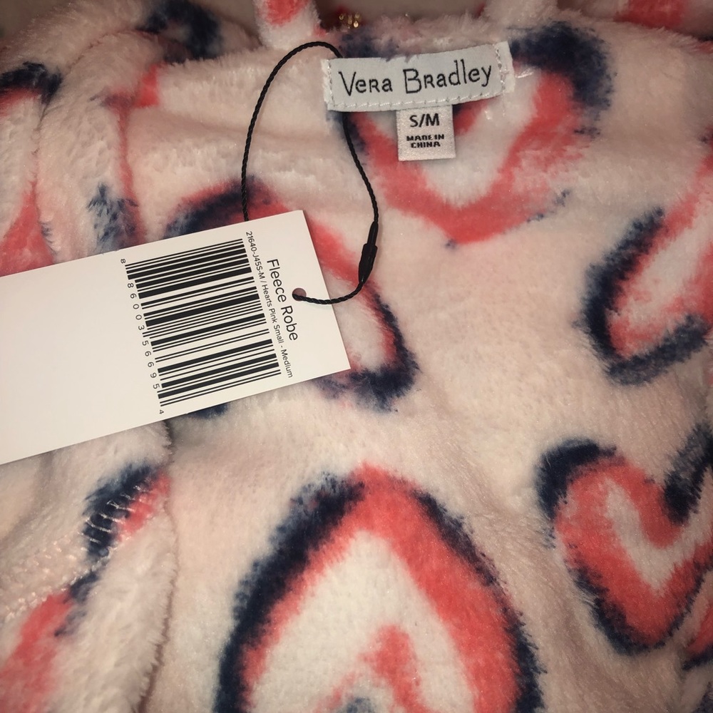- V E R A B R A D L E Y • Fleece ROBE - Picture 2 of 8